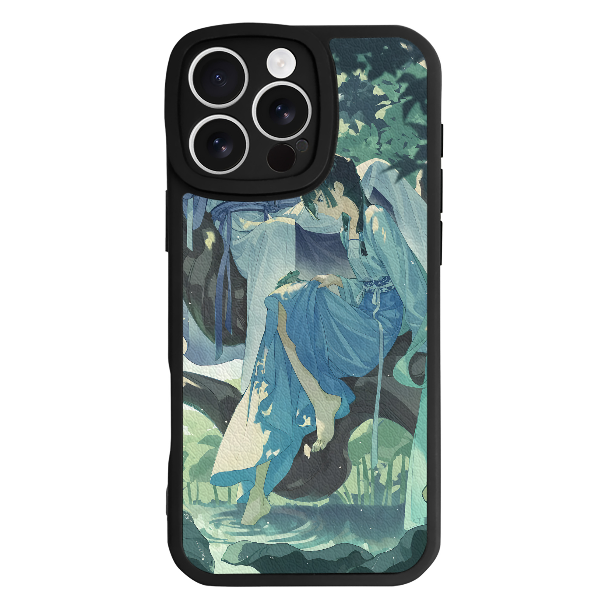 （画像用） 薬屋のひとりごと The Apothecary Diaries 【iPhone 16シリーズ対応】シリコンスマホケース（レザー調） 材質：シリコン